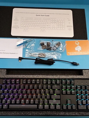 Keychron K10 Version 2 mechanical wireless keyboard new, full-size, RGB, Bluetooth