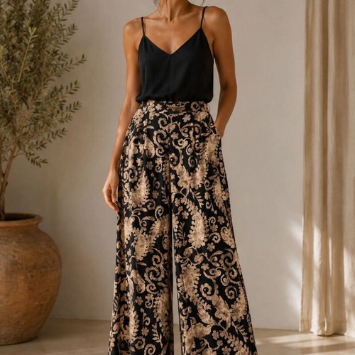 Wide Pants large, like new