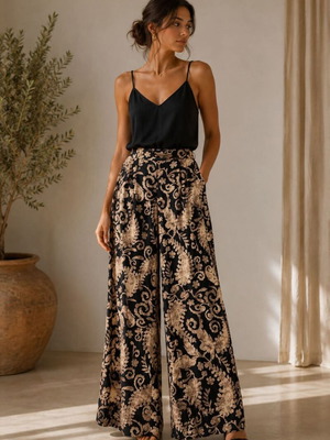 Wide Pants large, like new