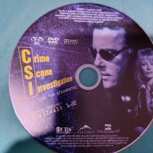 CSI Crime Scene Investigation DVD like new