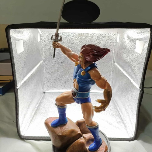 Αγαλματίδιο Lion-o από Thundercats ρητίνης καινούργιο, βαμμένο στο χέρι