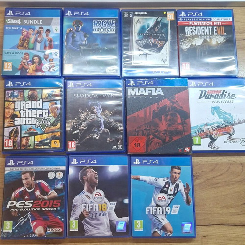Games for Sony Playstation 4 new