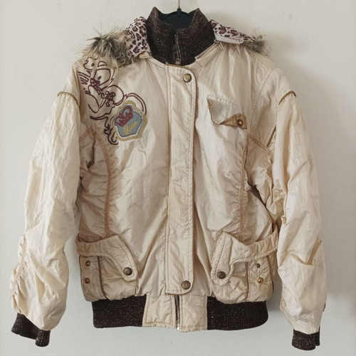Children's windbreaker jacket with hood like new, 12 years