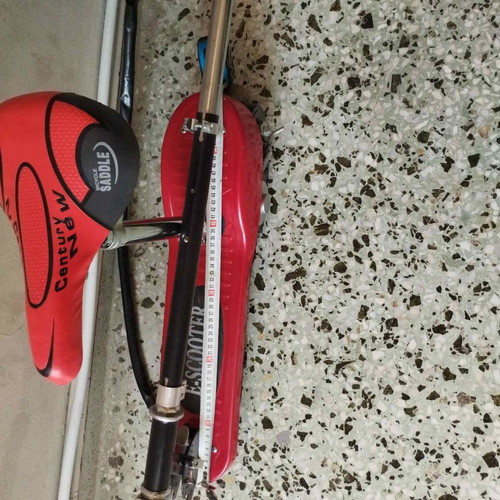 vidaXL Electric Kids Scooter 12km/h max speed red, new