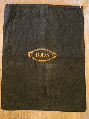 Tod's dust bag used, cotton with drawstring