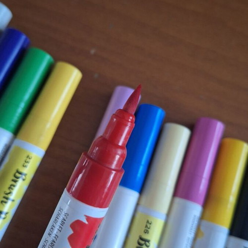 Markers and drawing pencils new