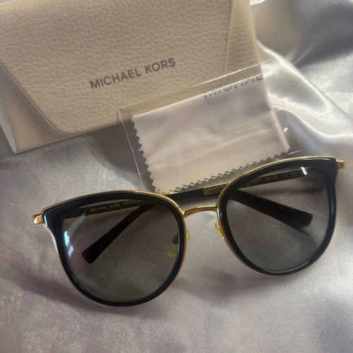 Michael Kors sunglasses like new, butterfly style, black and gold