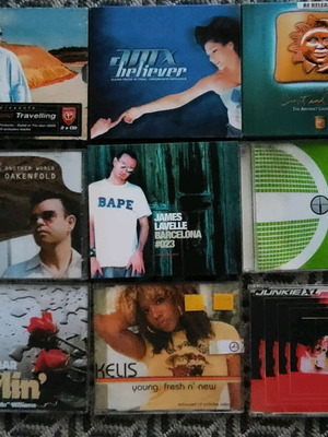 CD discs various genres like new