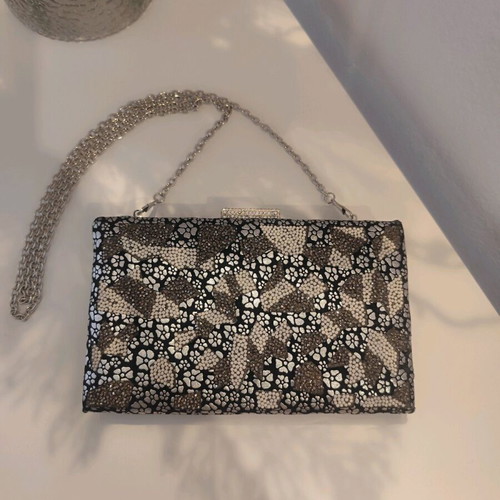 Handbag like new, elegant for night out, wedding or christening