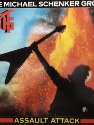 Assault Attack vinyl LP album The Michael Schenker Group like new