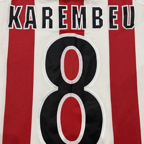 Karembeu Olympiakos Jersey used, size Medium, authentic