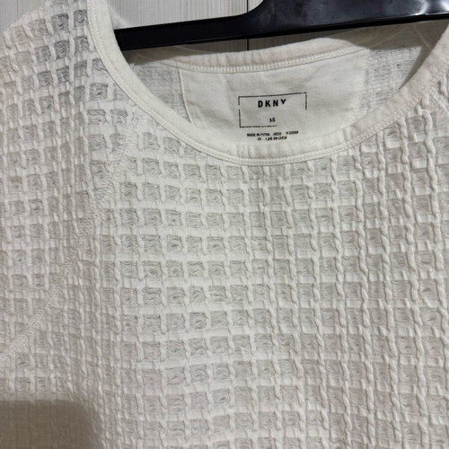 DKNY white blouse new, size S-M