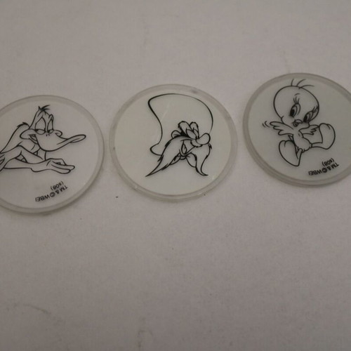 Looney Tunes tags, set of 3