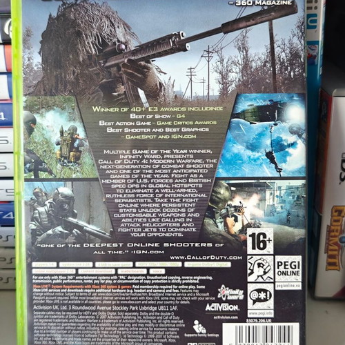 Call of Duty Modern Warfare 4 Xbox 360 game used