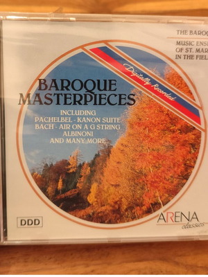 Baroque Masterpieces CD new, classical music