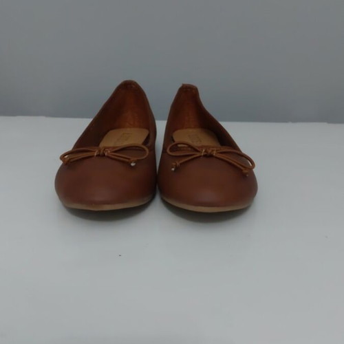 L.ICEAN Brown Ballet Flats Size 37 New by Tsoukalas Shoes