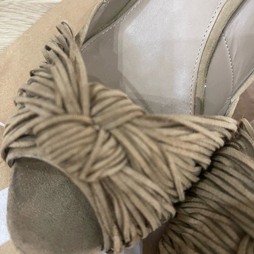 Zara shoes used, size 39, beige