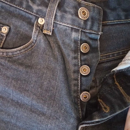 Edwin vintage women's denim shorts XS used, dark blue