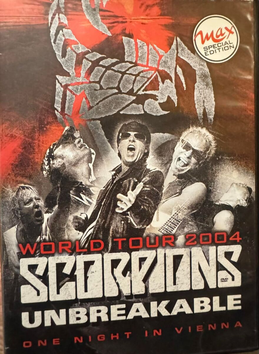 Scorpions Unbreakable World Tour 2004 One… - € 3,00 - Vendora.cy