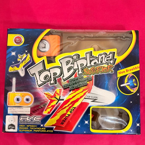 Top Biplane toy like new