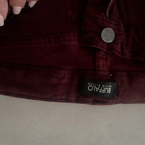 Jeans Buffalo new, slim line, size US 28, red