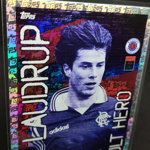 Laudrup Cult Hero collectible card TOPPS Match Attax 2024 like new