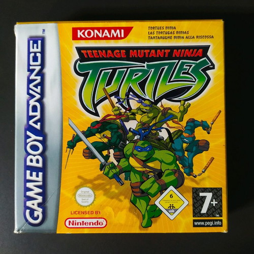 Teenage Mutant Ninja Turtles Game Boy Advance used