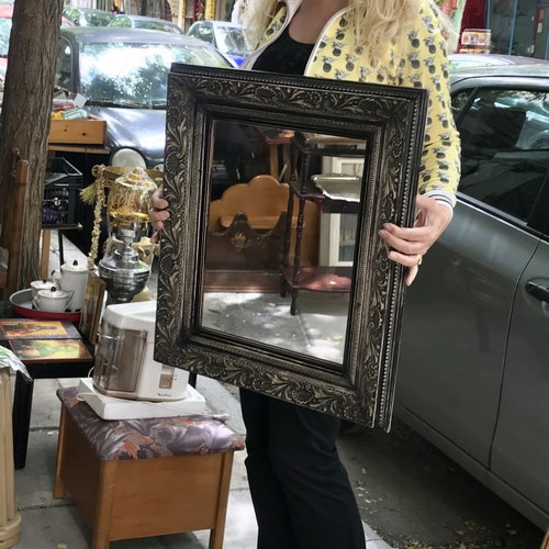 Vintage mirror used 55x70cm