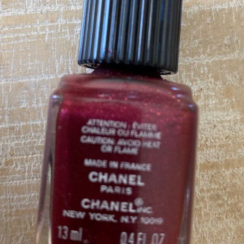 Chanel Le Vernis nail polishes used, set of 3 pieces