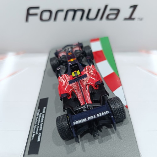Toro Rosso STR3 2008 Sebastian Vettel Italian Grand Prix Winner 1:43 Diecast Model like new