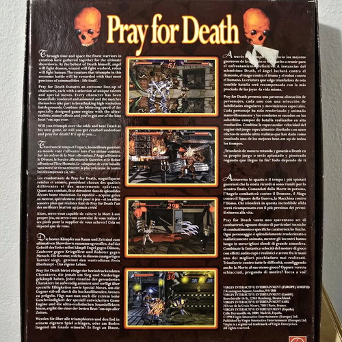 Pray for Death PC Big Box like new