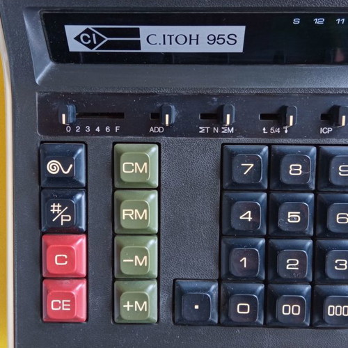 Citoh 95S cash register used, functional, 2008 model