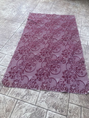 Wool woven rug like new