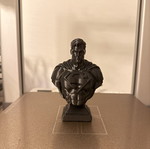 Superman bust 3D printed, new
