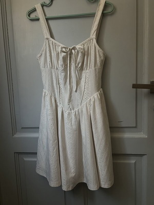 Shein white dress, size S-M