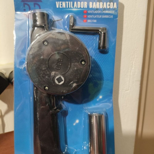 Manual fan new for barbecue and grill