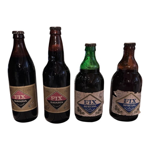 Fix Beer pack of 4 bottles used, sealed, full