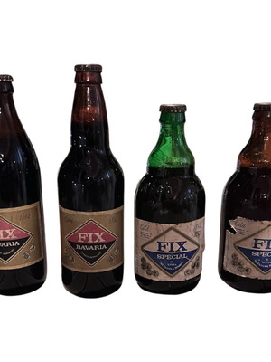 Fix Beer pack of 4 bottles used, sealed, full