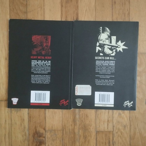 Judge Dredd Heavy Metal Dredd & Caballistics Inc. comics used, set of 2
