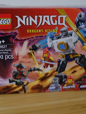 Lego Ninjago 71827 Zane's Battle Suit Mech like new, missing 2 parts