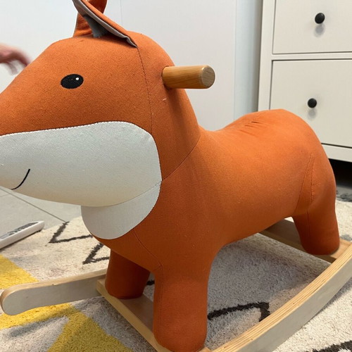 Kids Concept Edvin rocking fox like new