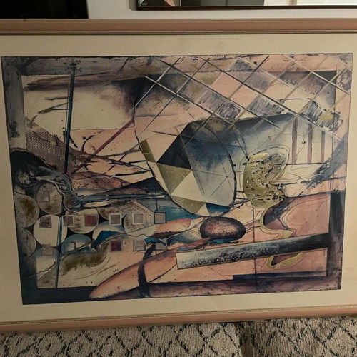 Frame used with dimensions 1.05W x 0.75H