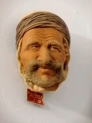 Camel Driver Wall Head Vintage Decoration 1960s used