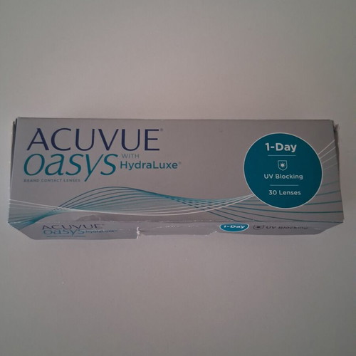 Φακοί επαφής Acuvue Oasys with HydraLuxe ημερήσιοι 7 βαθμοί μυωπίας, πακέτο 54