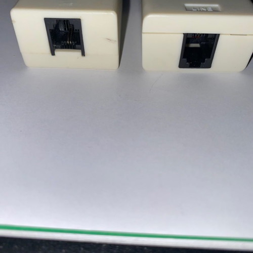 Set of 2 DSL splitters unused