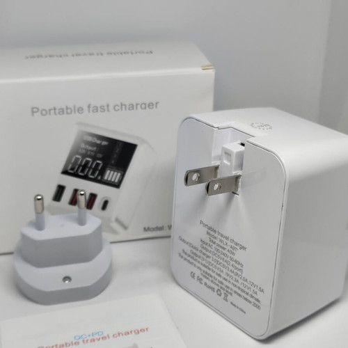 Portable USB Fast Charger 40W with Multiple Ports