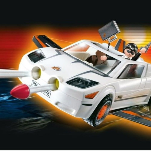 Playmobil 4876 Collectible Top Agents Racing Car like new