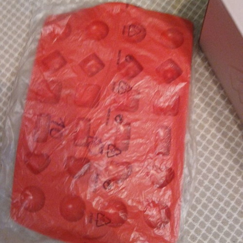 Silicone mold for chocolate Tupperware new