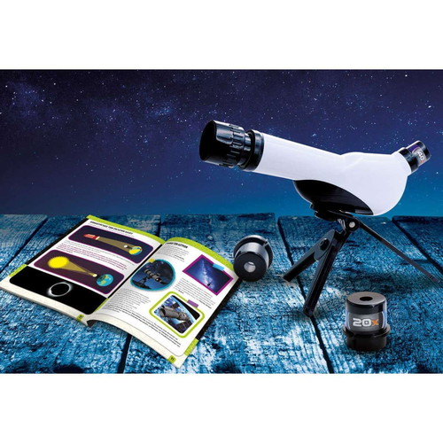 Lisciani Giochi Telescope new with 20x, 30x, 40x zoom and tripod