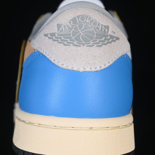 Air Jordan 1 Low sneakers new, handmade, unique streetwear design